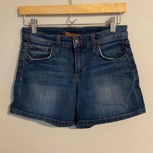 Joes jean shorts size 25